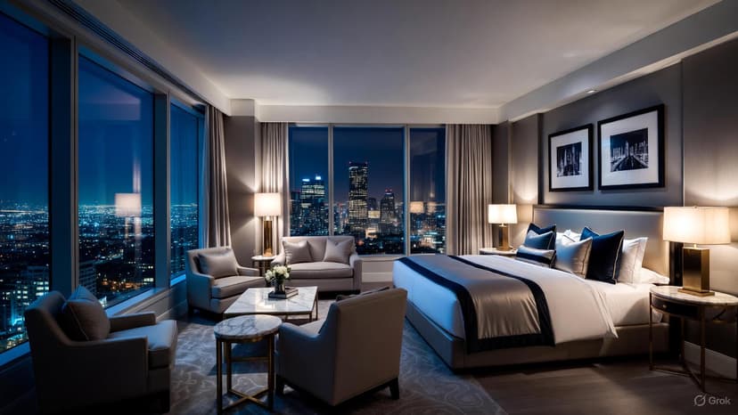 One-Bedroom Suite with city views